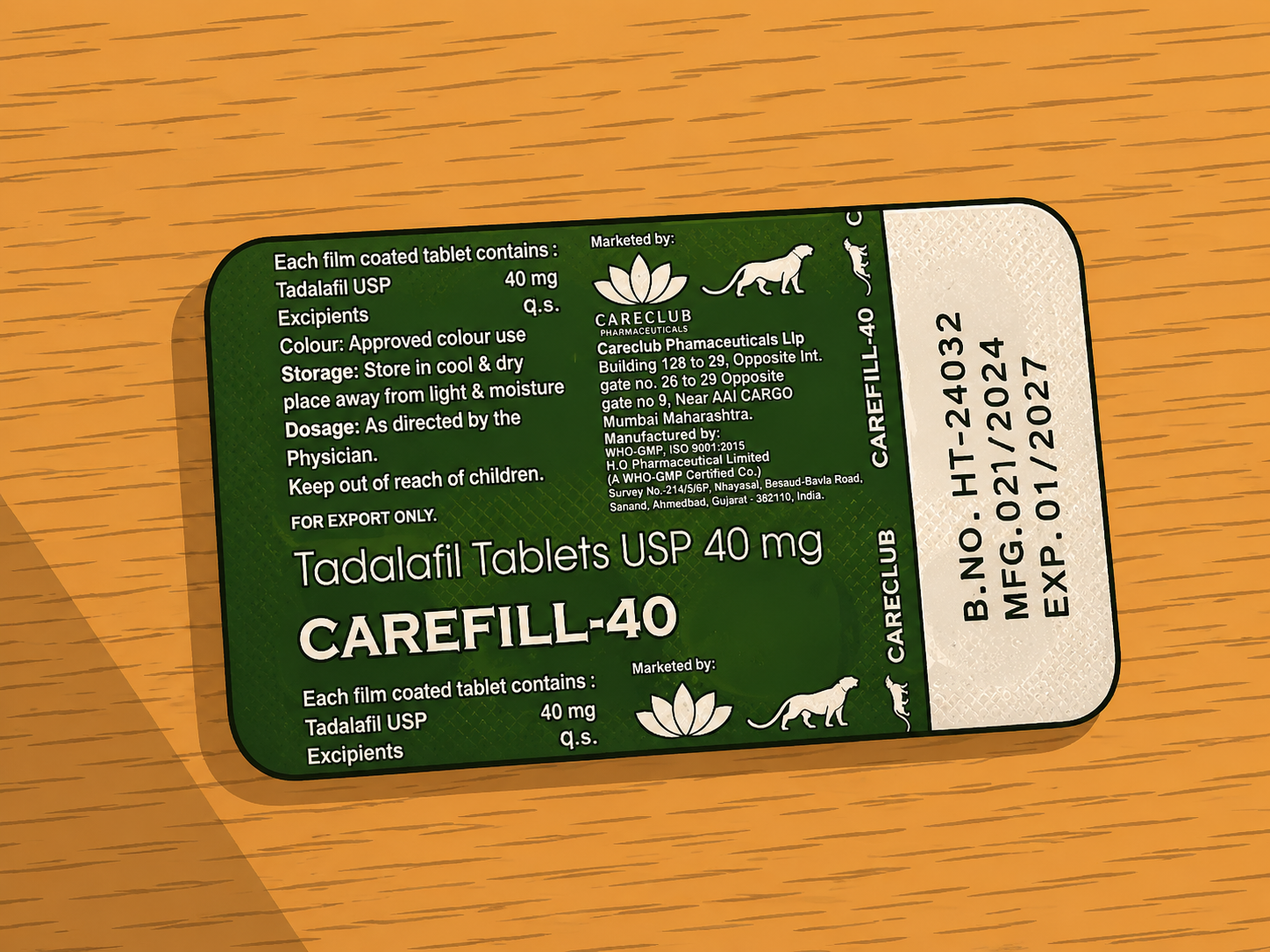 1 CONFEZIONE CAREFILL 40