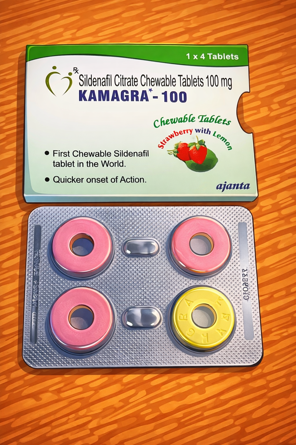 KAMAGRA CARAMELLE 100MG
